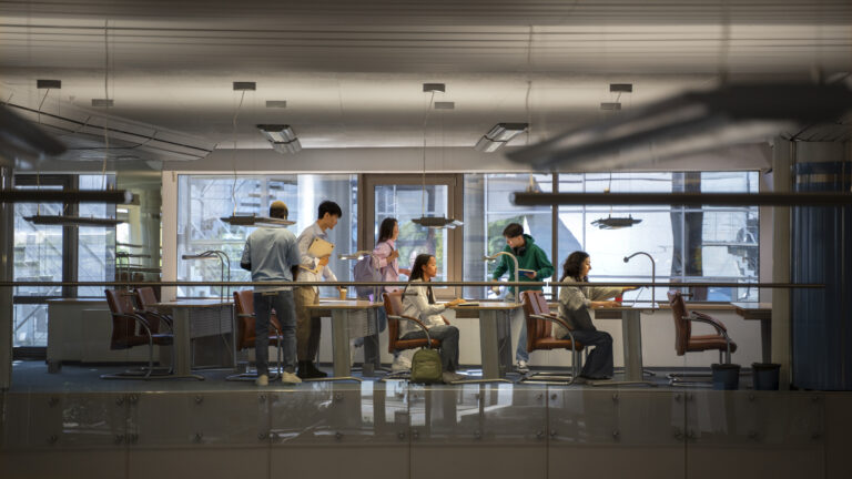 employees working in an office